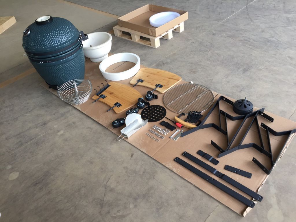 21inch Kamado Japanese barbecue Product Inspection service, QC, inspector, Shipment inspection services in China