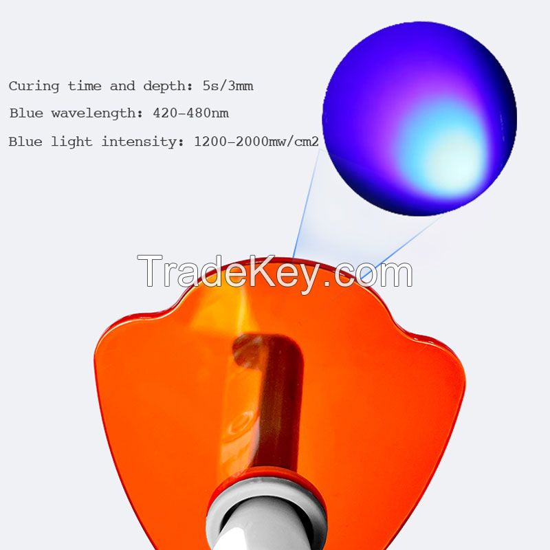 1 Second Dentistry Equipment Orthodontic Composite Curing Light LED Cure Lamp High Power 2200mW/cmÂ²
