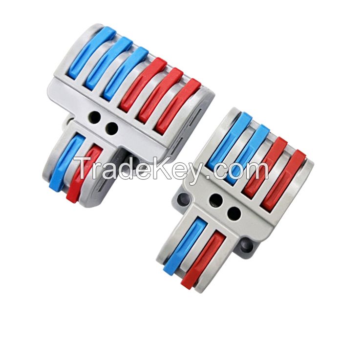 QUICK TERMINAL SERIES Quick Wire Connection Terminal Splicing Conductor Compact Fast Cable Wire Connection Conductor Terminal Block