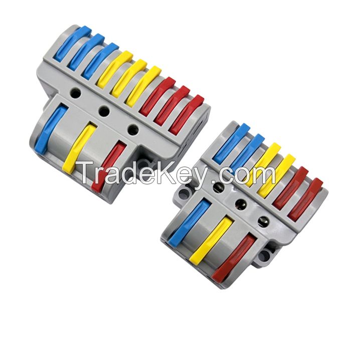 QUICK TERMINAL SERIES Quick Wire Connection Terminal Splicing Conductor Compact Fast Cable Wire Connection Conductor Terminal Block