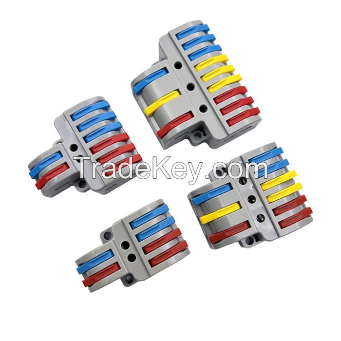 QUICK TERMINAL SERIES Quick Wire Connection Terminal Splicing Conductor Compact Fast Cable Wire Connection Conductor Terminal Block