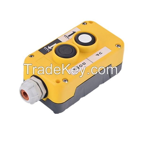Driving button switch Hoist Remote Control Switch Waterproof Electrical Box Lift Control Pendant