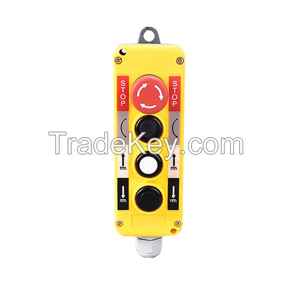 Driving button switch Hoist Remote Control Switch Waterproof Electrical Box Lift Control Pendant