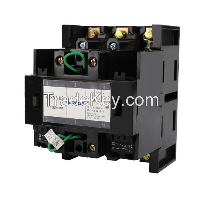 AC Contactor CJX8(B)  AC Contactor 24V-660V 9A-475A for Motor/Compressor Control - with JR29 Thermal Relay, IEC60947-4-1 Certified