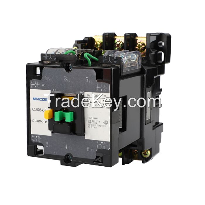 AC Contactor CJX8(B)  AC Contactor 24V-660V 9A-475A for Motor/Compressor Control - with JR29 Thermal Relay, IEC60947-4-1 Certified