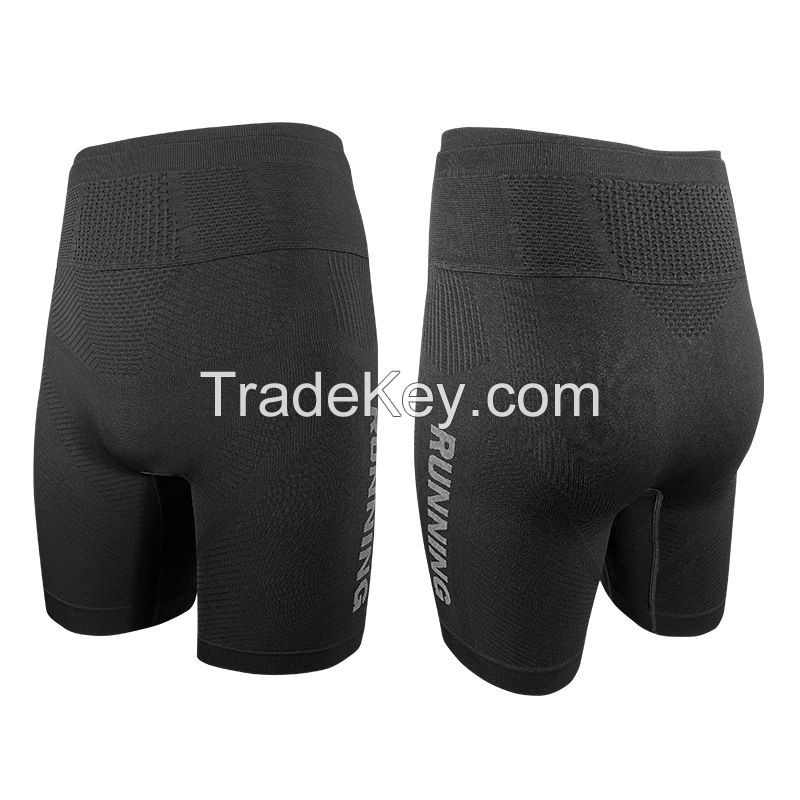 Women&#039;s Compression Pants, Men&#039;s Running Shorts, Marathon Professional Sports Quick-Dry Tights, Waist Pack Tight-Fit Pants, Trail Running & Cycling