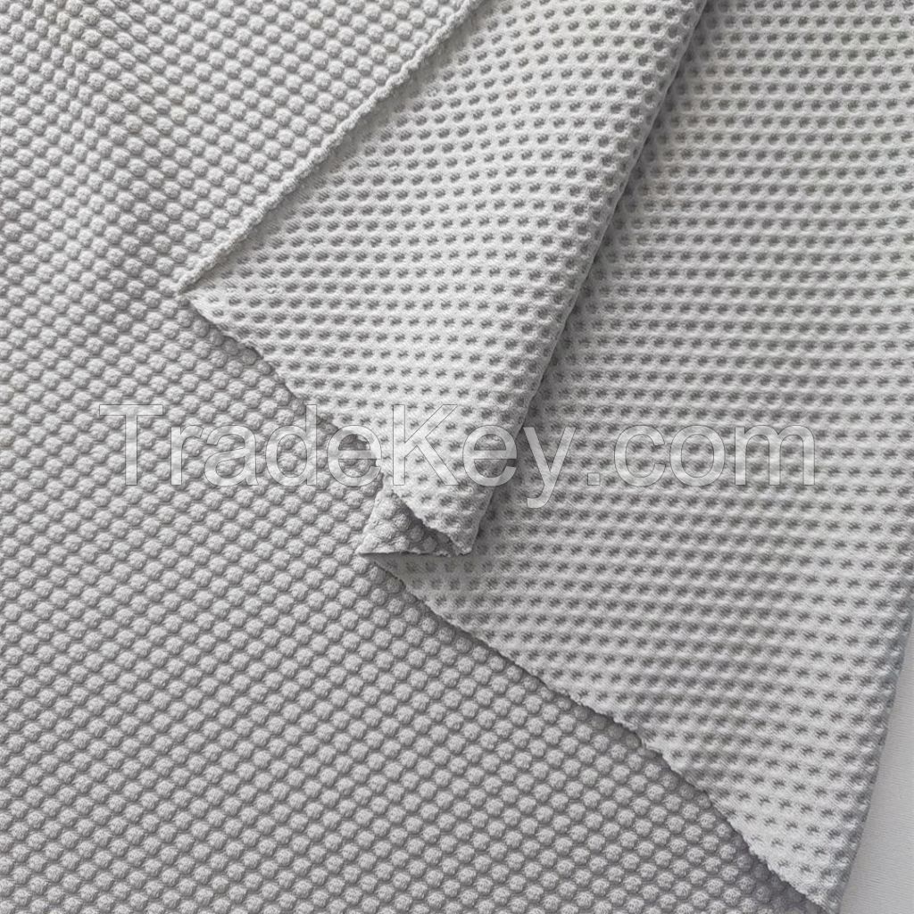Football Pattern Circular Jacquard Brocade Polyamide Fabric