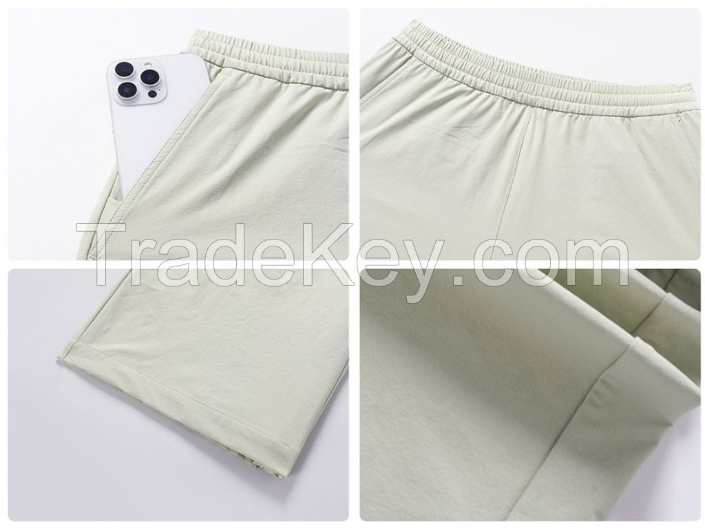 Women&#039;s Air-Layer Lounge Pants - Flowy Straight-Leg Wide Trousers with Slimming Drape &amp;amp;amp; Naked Sensation Comfort D25078