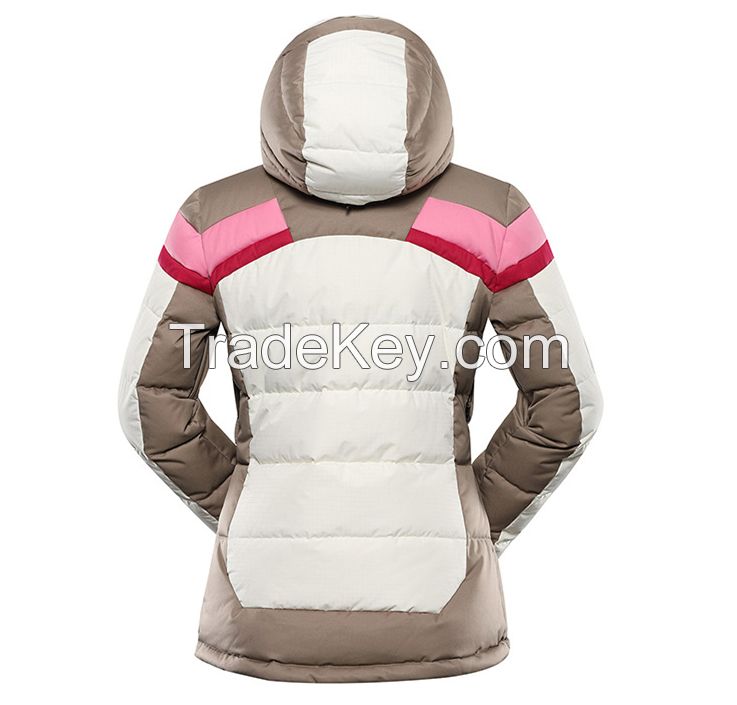 Women's Winter Warm Down Jacket PTX Windproof Thickened Coat for Adult Skiing &amp; Snowboarding