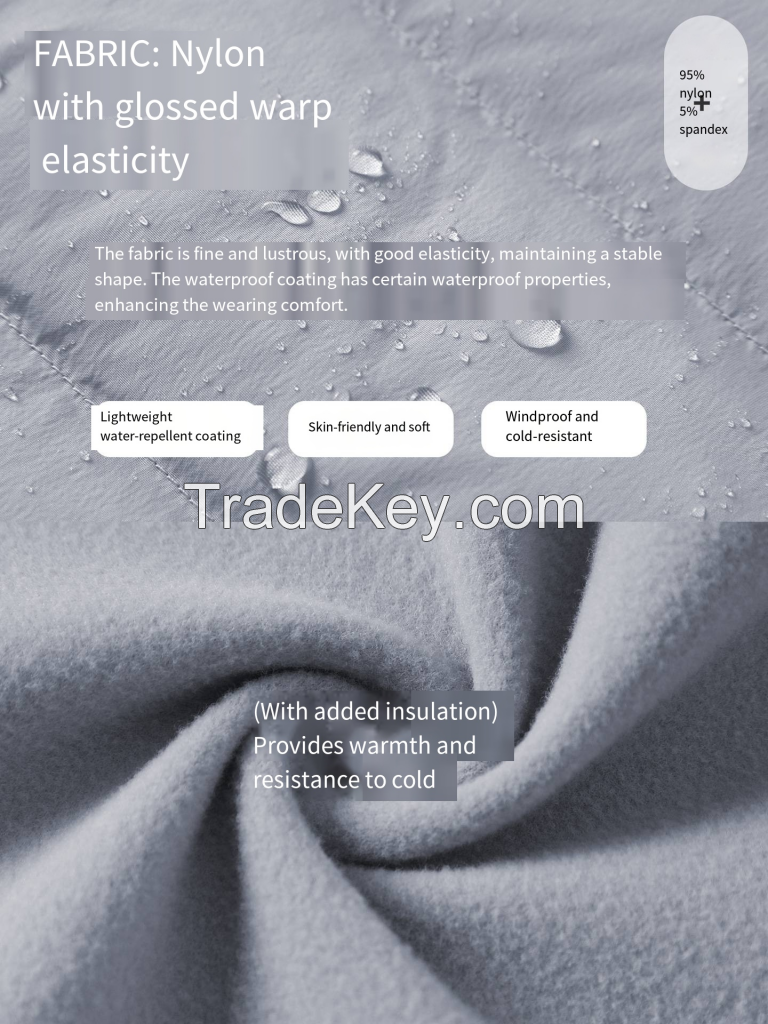 Women's Lightweight Down Jacket - Sporty Parka for Running D25119