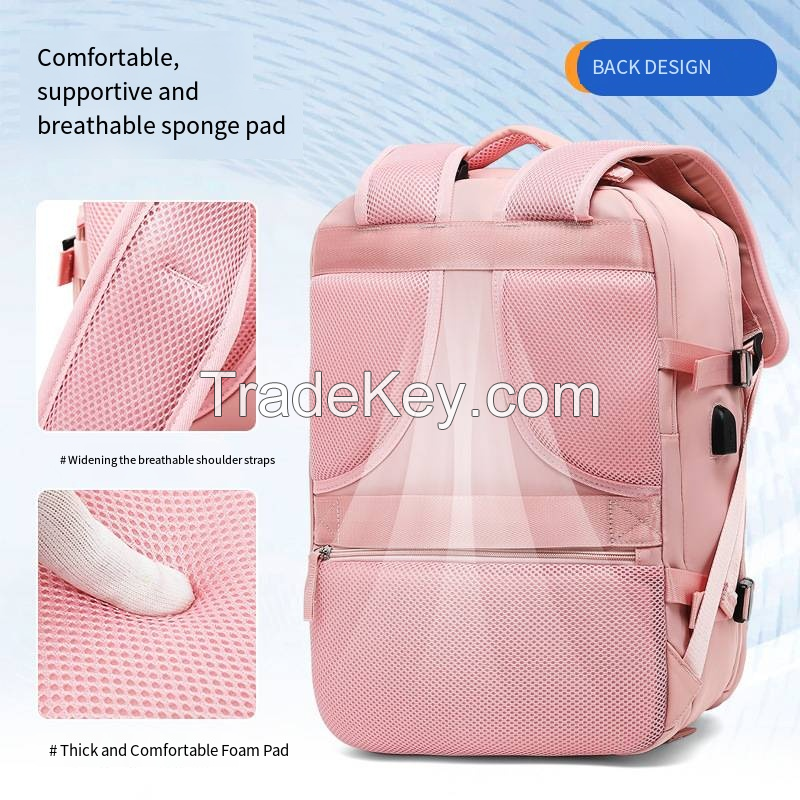 Korean Style Travel Backpack - Waterproof Laptop Rucksack M-2210