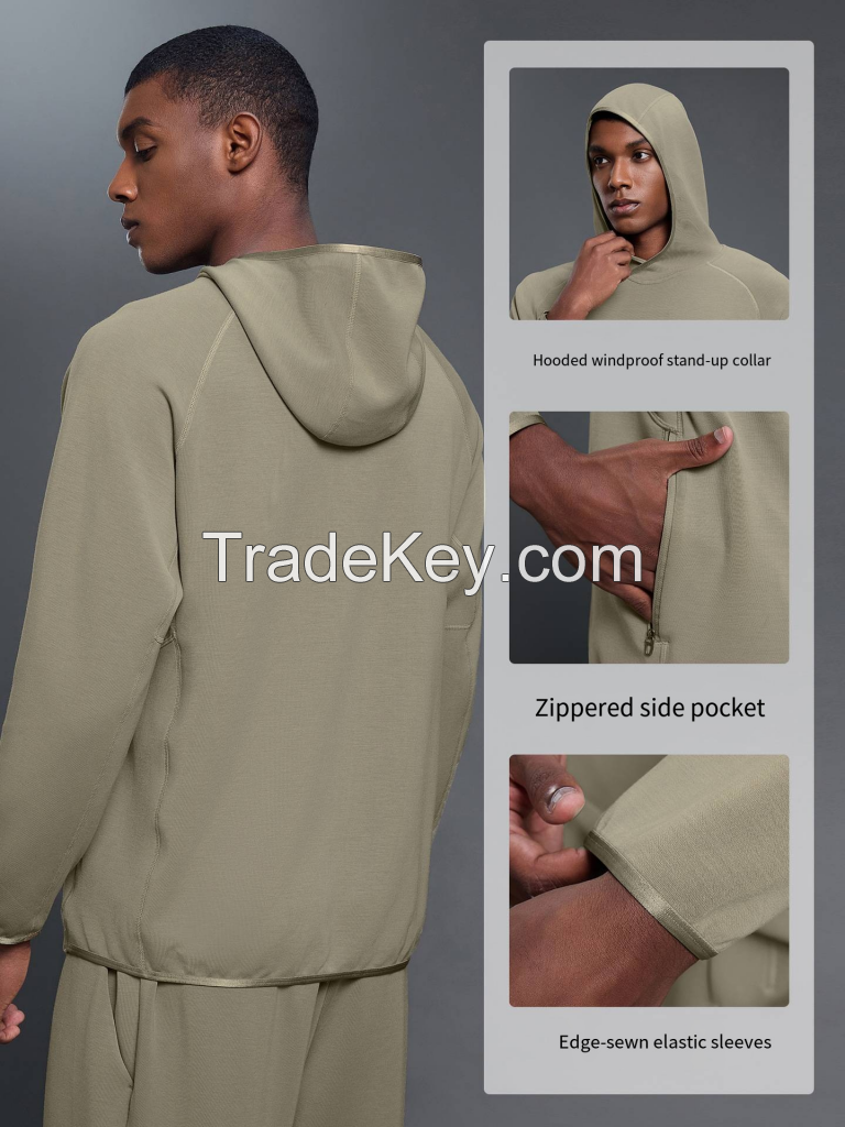 Men's Cloud-Touch Hoodie - Air Layer Sport Pullover DMT026