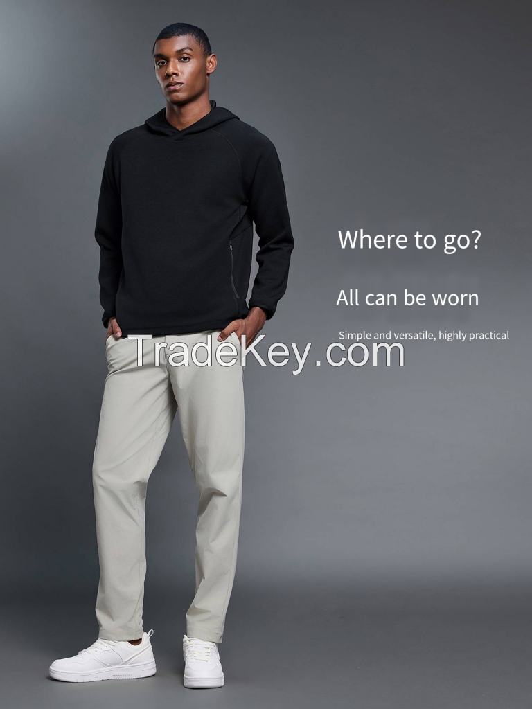 Men's Cloud-Touch Hoodie - Air Layer Sport Pullover DMT026