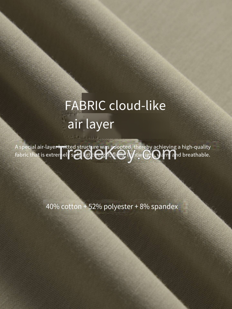 Men's Dropped Shoulder Sweatshirt - Relaxed Fit Crewneck Top DMT025