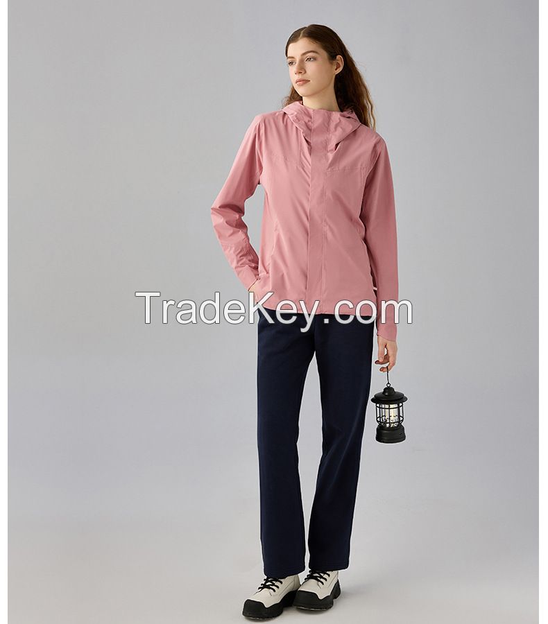 Tri-Guard Fleece Jacket - Waterproof Hiking Shell DAW011