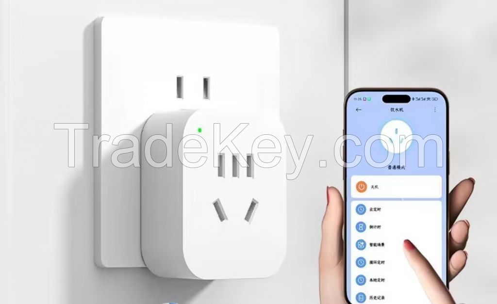 High - performance Smart Socket with Advanced Control - Compact White Edition