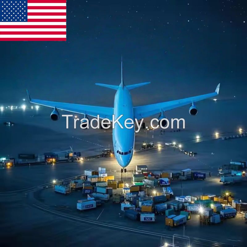 Professional Cheap Freight UPS DAP DHL Logistics Agency Fedex Service 20-24 Feet air Freight Agency Service From China to USA