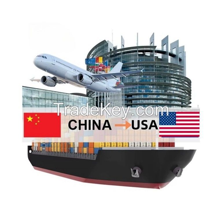 Fedex Cheap Professional Freight UPS DAP DHL Logistics Agency Service 20-24 Feet air Freight Agency Service From China to USA