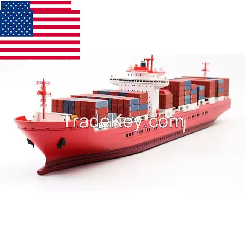 DDP DAP Sea Land and air Forwarding Freight LCL Services From China to USA Affordable Multimodal Transport Freight Forwarder