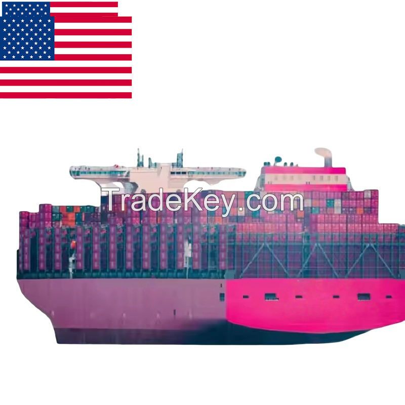 DDP DAP Sea Land and air Forwarding Freight LCL Services From China to USA Affordable Multimodal Transport Freight Forwarder