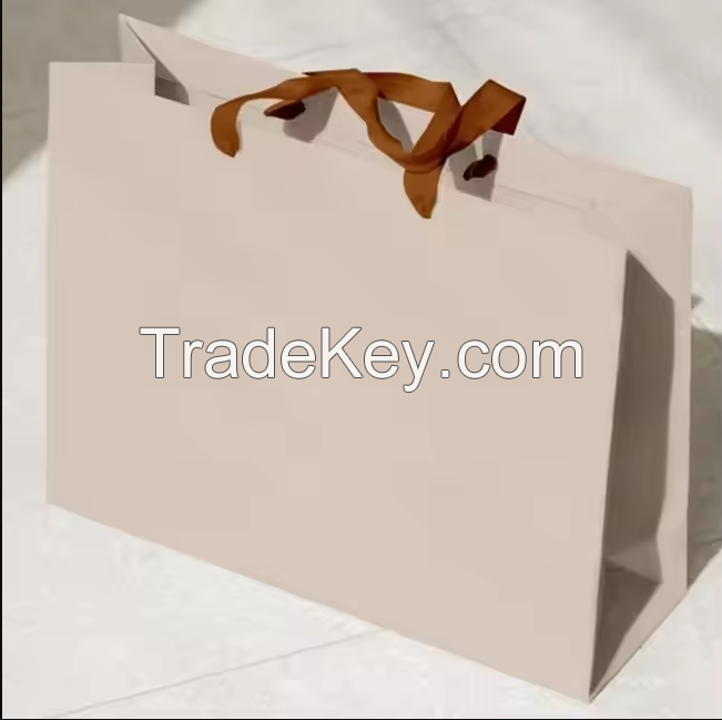 Custom Printed Black Luxury Mini Small Private Label Beauty Jewelry Paper Shopping Packaging Gift Bag With Logo