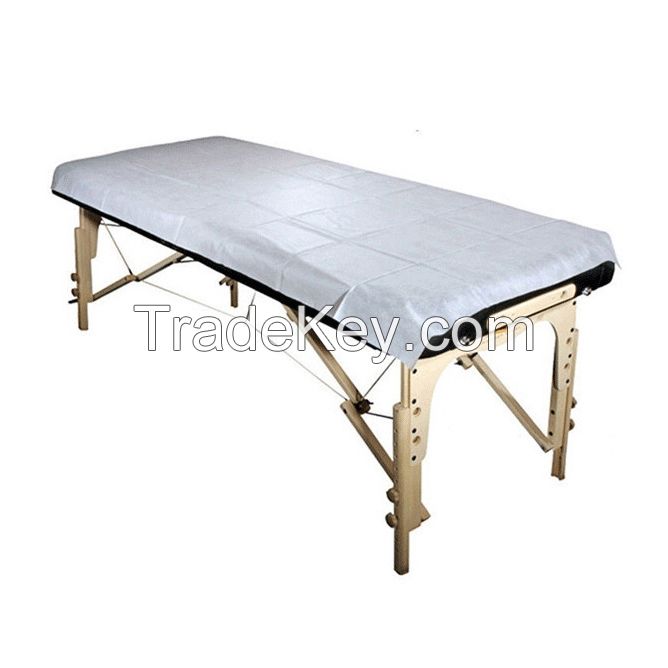 Waterproof PP Disposable Non Woven Bed Sheet Roll for Spa