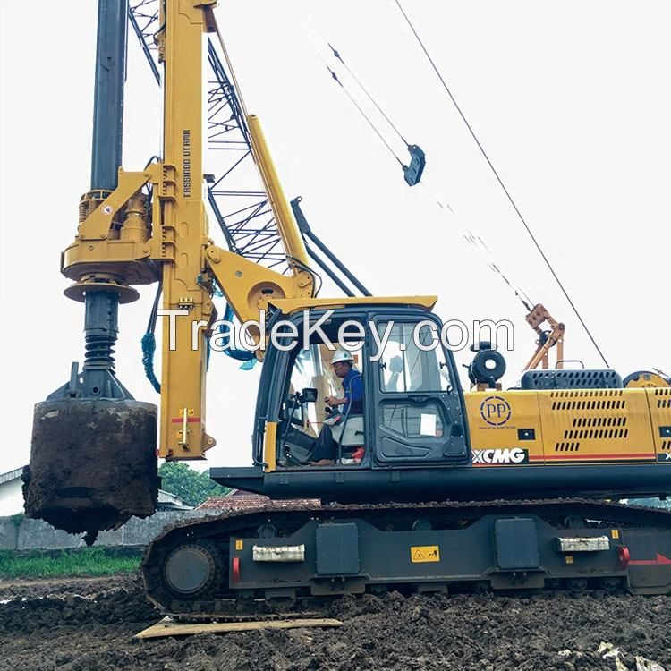 XR180D Auger Bore Pile Foundation Machine Rotary Drilling Rig for Sale