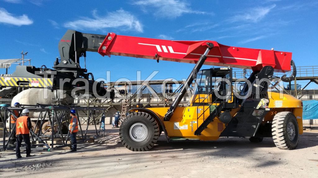 10t 16m SRSC1009-6E Lifting Height Reach Stackers Factory Price