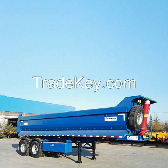 30 Ton Semi-Trailer 3 Axle Tipper Semi Trailer