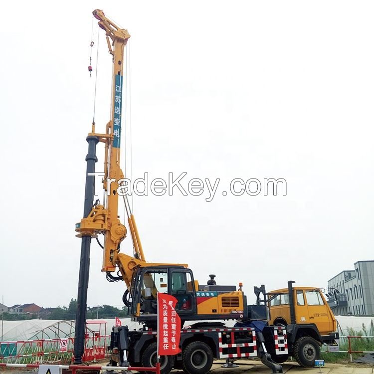 XR180D Auger Bore Pile Foundation Machine Rotary Drilling Rig for Sale