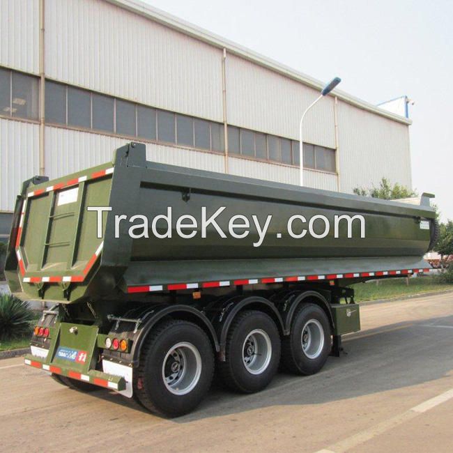 30 Ton Semi-Trailer 3 Axle Tipper Semi Trailer