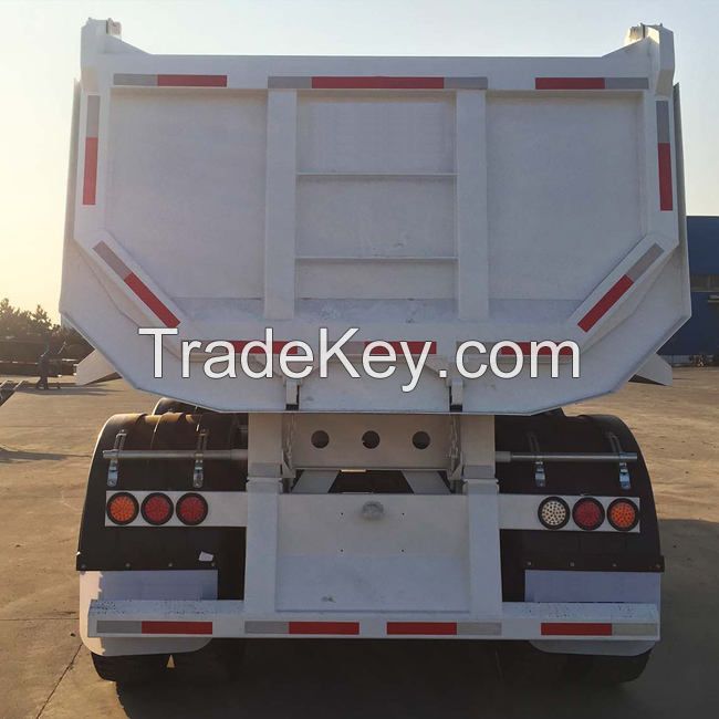 30 Ton Semi-Trailer 3 Axle Tipper Semi Trailer