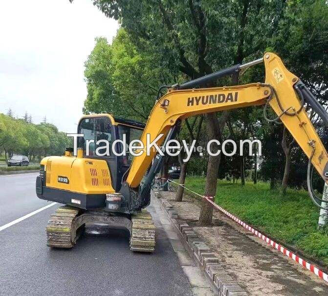 Good Price hyundai 5.5 ton Crawler Excavator HX55N