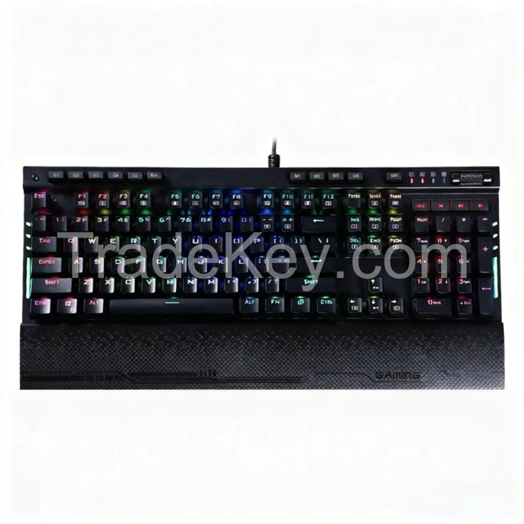Mechanical Keyboard with RGB Macro Programming