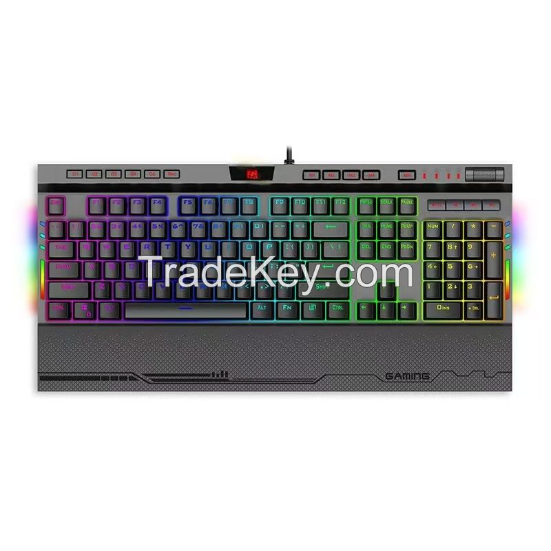 Mechanical Keyboard with RGB Macro Programming