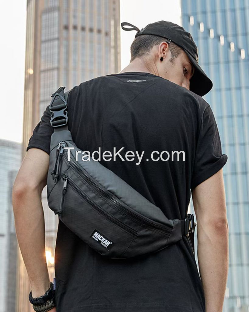 Waterproof men's waist bag By Aether Bags,