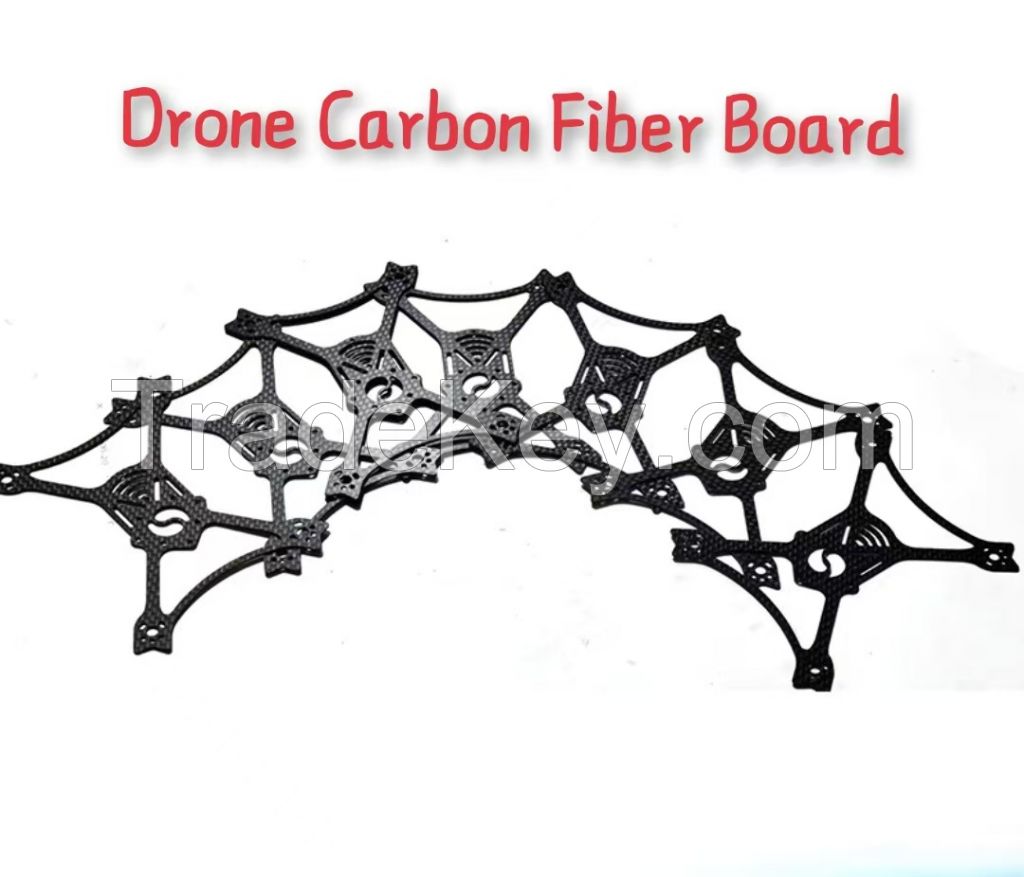3K carbon fiber plate CNC carbon fiber products gloss matte plain weave drone frame carbon fiber plate