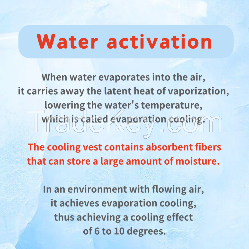 Evaporation Cooling Vest