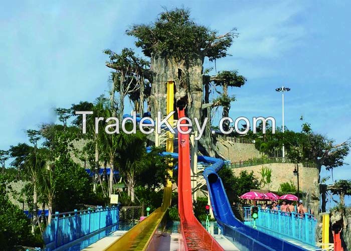 Commercial Water Park Equipment Water Park Slide