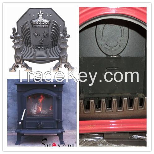 Cast iron wood stove