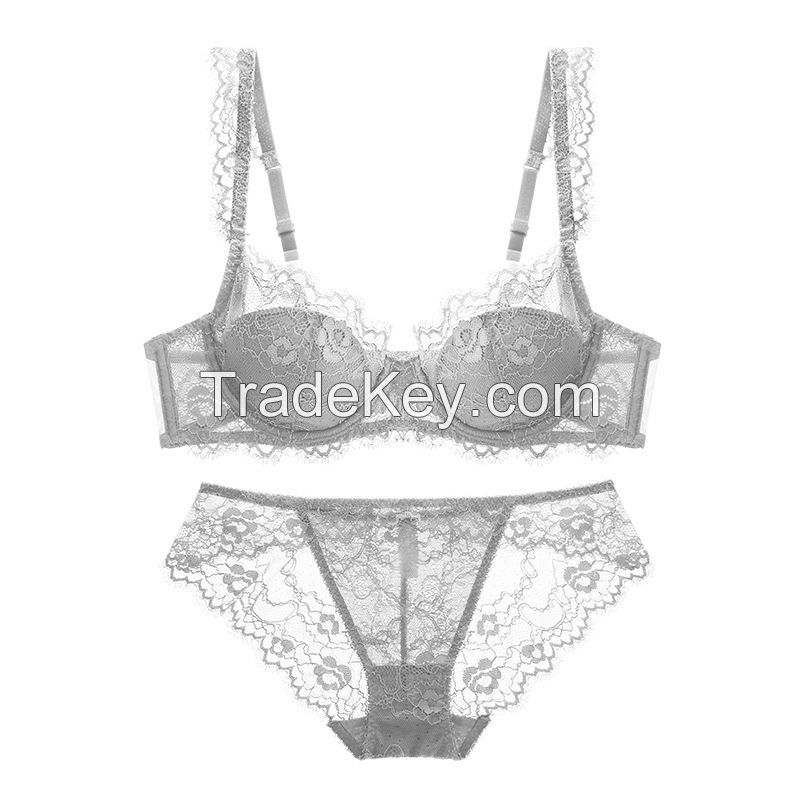 Sexy Lace Thin Lingerie Set for Summer