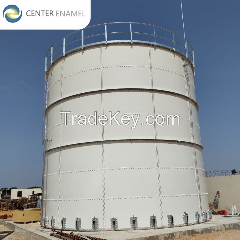 Fast Installation Glass Lined Steel Tanks GLS Tanks Glass Lined Steel Water Tanks