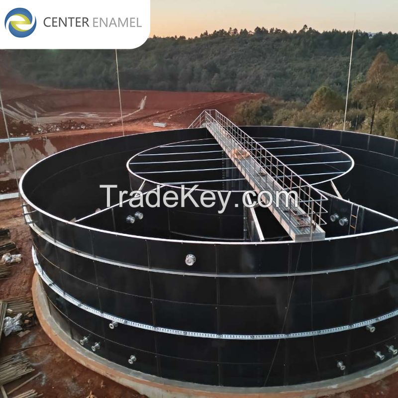Fast Installation Glass Lined Steel Tanks GLS Tanks Glass Lined Steel Water Tanks