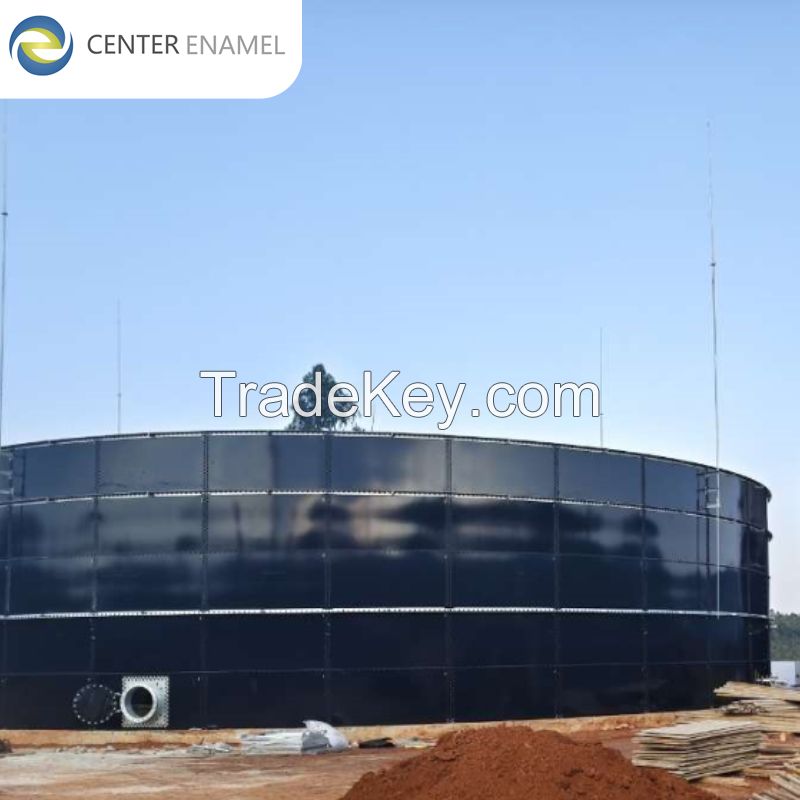 Fast Installation Glass Lined Steel Tanks GLS Tanks Glass Lined Steel Water Tanks
