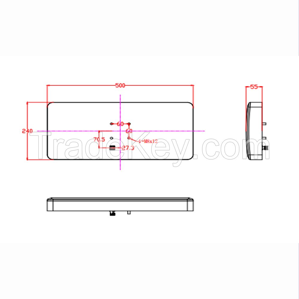 Large RFID Antenna 12dBi UHF Long-Range Circular Polarized Design
