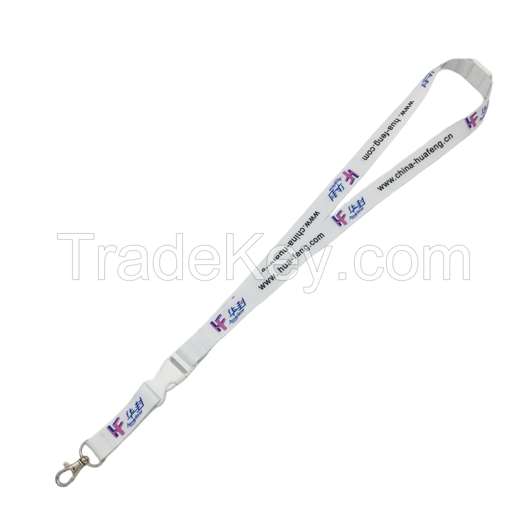 Cheap Any Accessories Tool Neck Lanyard Free Sample Strap Printed Polyester Sublimation Custom Lanyards With Logo Custom