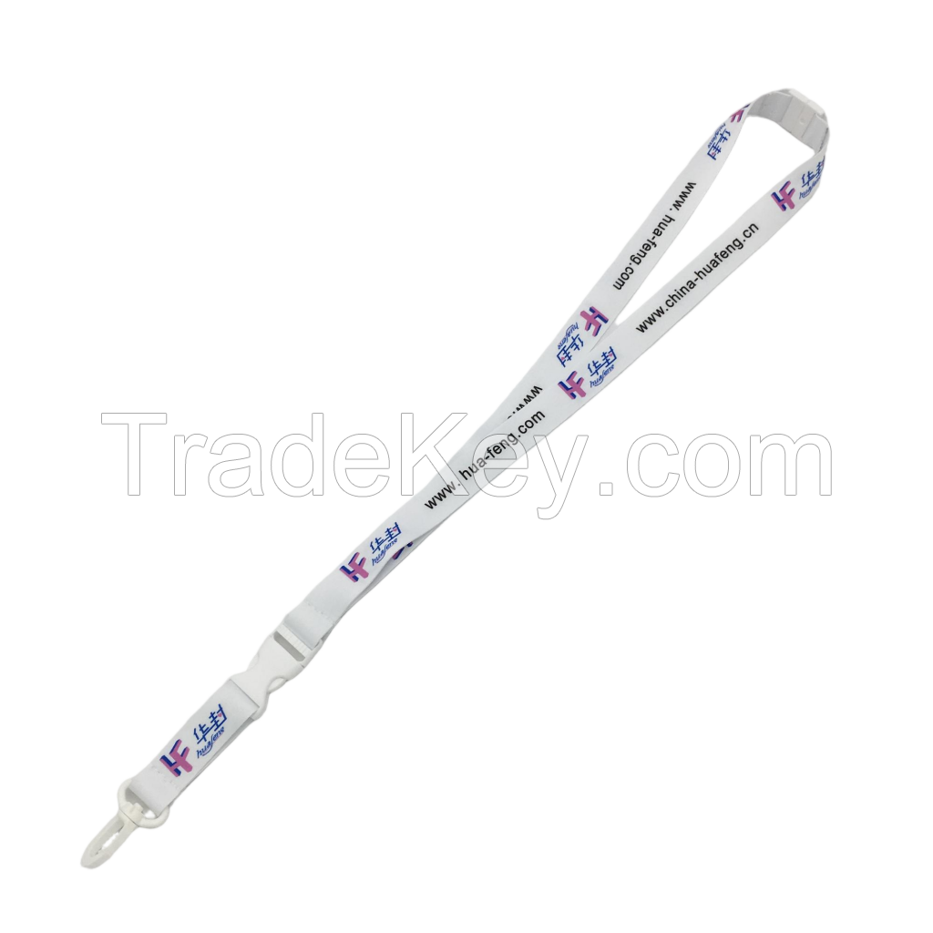 Cheap Any Accessories Tool Neck Lanyard Free Sample Strap Printed Polyester Sublimation Custom Lanyards With Logo Custom
