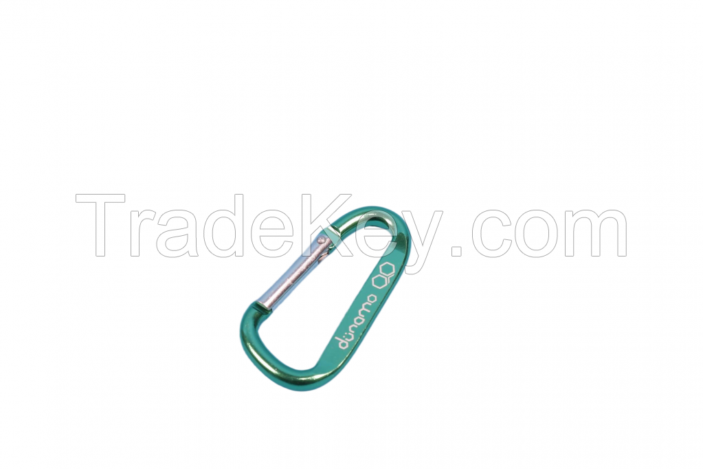 Heavy Duty Carabiner Clips itanium Alloy Carabiner 68g Ultra-Light for Mountaineering
