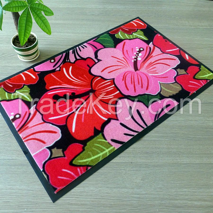 Polyester printed Doormat