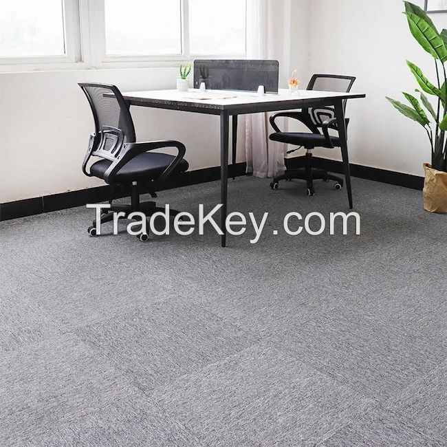 办公室地毯聚丙烯材料PVC背衬